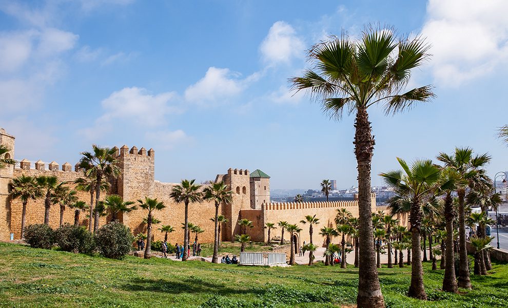 Oudayas Kasbah Fortified Walls by the Bou Regreg River, Rabat